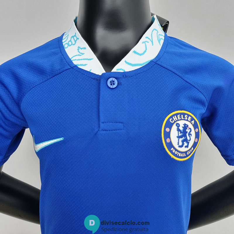 Maglia Chelsea Bambino Gara Home 2022/2023