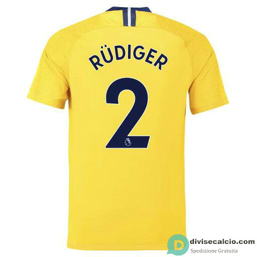 Maglia Chelsea Gara Away 2#RUDIGER 2018-2019