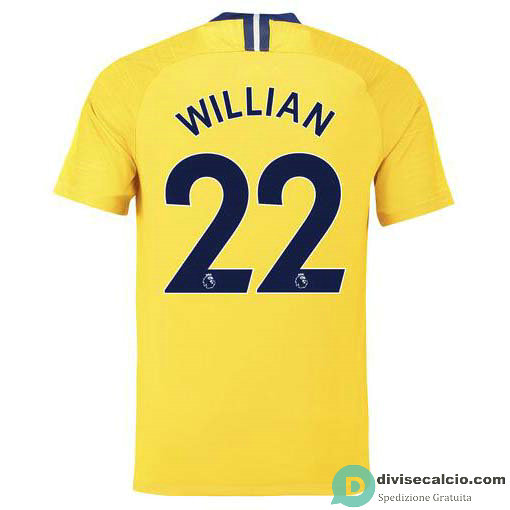 Maglia Chelsea Gara Away 22#WILLIAN 2018-2019