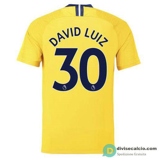 Maglia Chelsea Gara Away 30#DAVID LUIZ 2018-2019