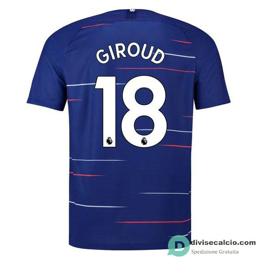 Maglia Chelsea Gara Home 18#GIROUD 2018-2019