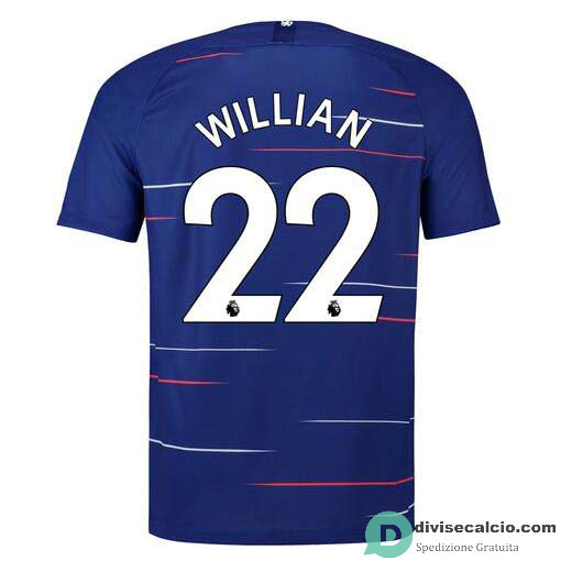 Maglia Chelsea Gara Home 22#WILLIAN 2018-2019