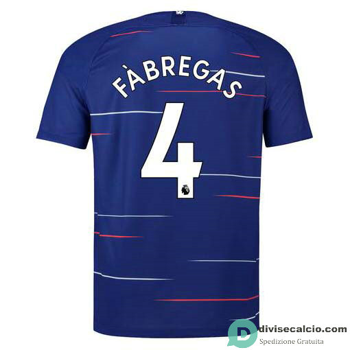 Maglia Chelsea Gara Home 4#FABREGAS 2018-2019