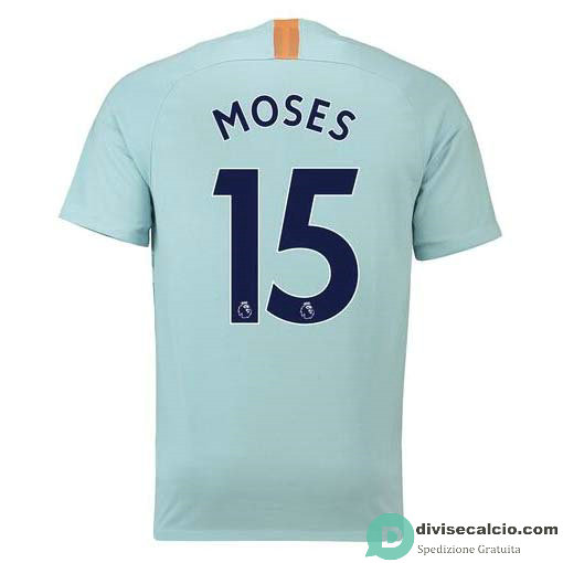 Maglia Chelsea Gara Third 15#MOSES 2018-2019