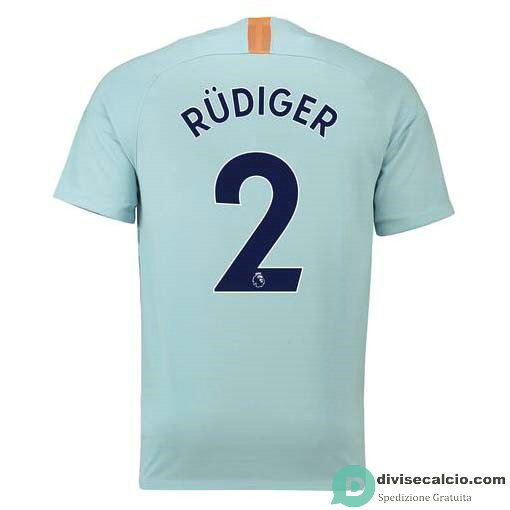 Maglia Chelsea Gara Third 2#RUDIGER 2018-2019