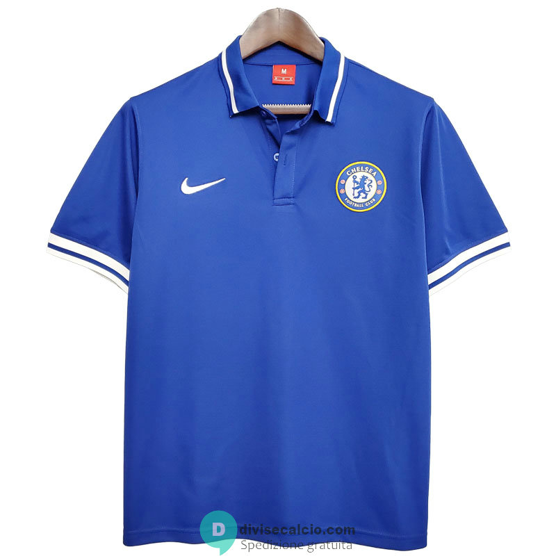 Maglia Chelsea Polo Blue 2020/2021