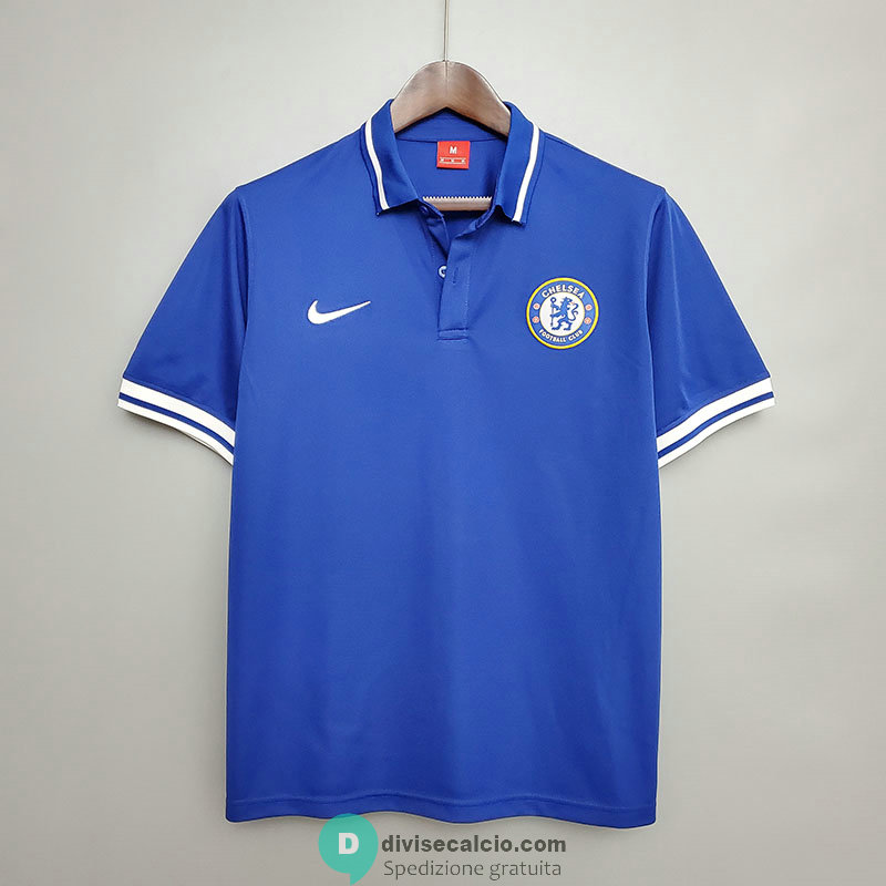 Maglia Chelsea Polo Blue 2020/2021