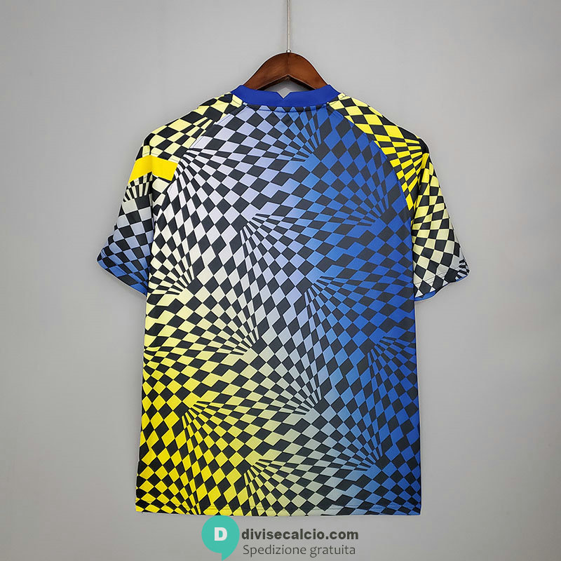 Maglia Chelsea Training Blue Yellow II 2021/2022