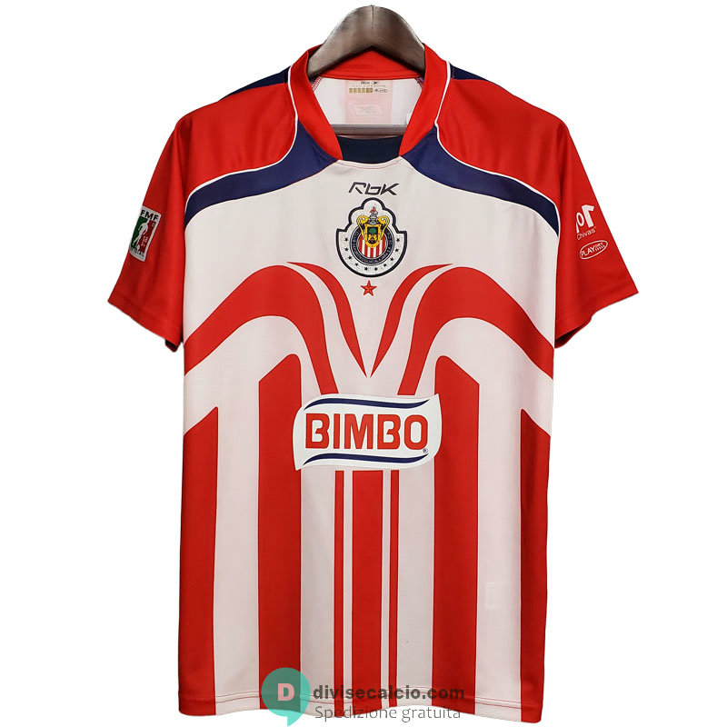 Maglia Chivas Guadalajara Retro Gara Home 2006 2007