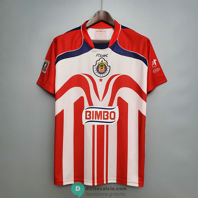 Maglia Chivas Guadalajara Retro Gara Home 2006 2007