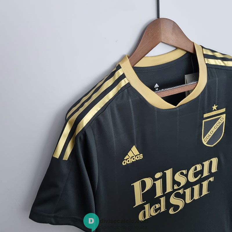 Maglia Colo Colo Commemorative Edition Black Gold 2022/2023