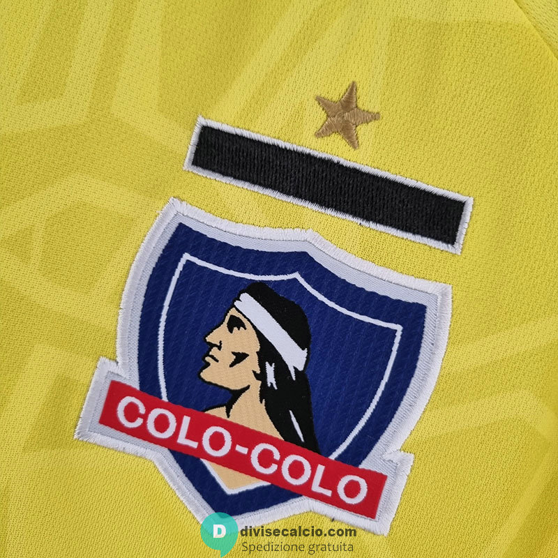 Maglia Colo Colo Portiere Yellow 2022/2023