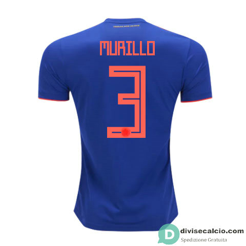 Maglia Colombia Gara Away 3#MURILLO 2018