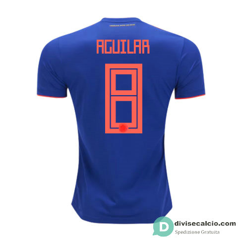 Maglia Colombia Gara Away 8#AGUILAR 2018