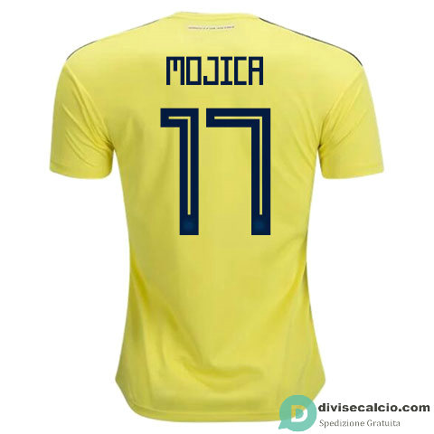 Maglia Colombia Gara Home 17#MOJICA 2018