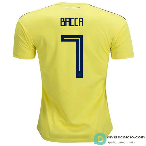 Maglia Colombia Gara Home 7#BACCA 2018