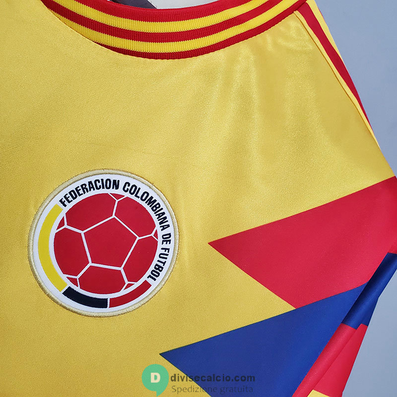 Maglia Colombia Retro Gara Home 1990/1991