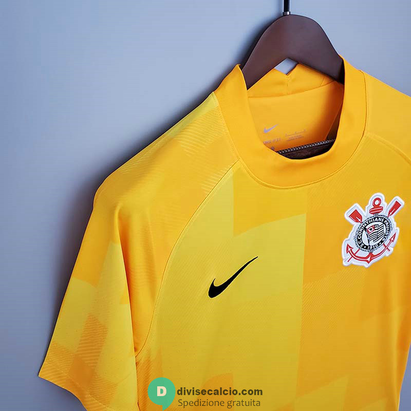 Maglia Corinthians Portiere Yellow 2021/2022