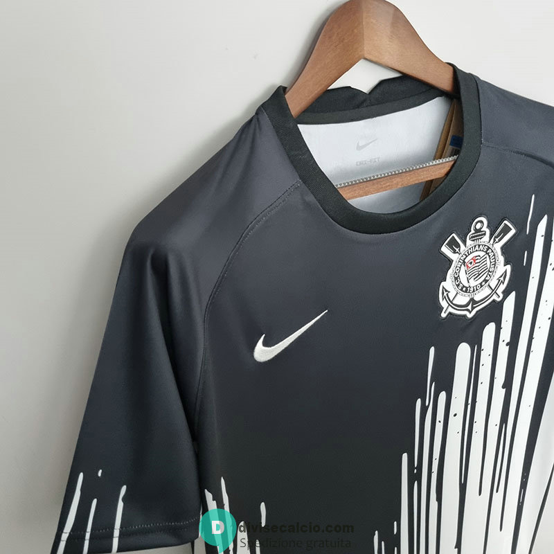 Maglia Corinthians Pre Match Black White 2022/2023