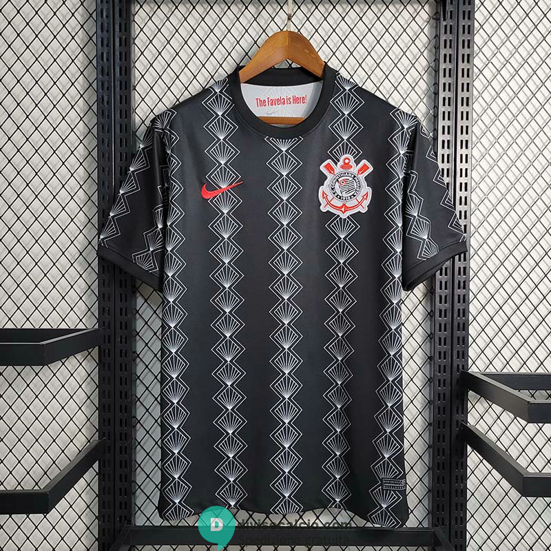 Maglia Corinthians Training Suit Black I 2023/2024