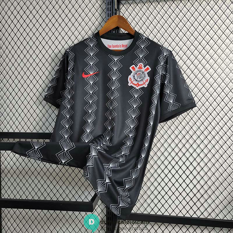 Maglia Corinthians Training Suit Black I 2023/2024