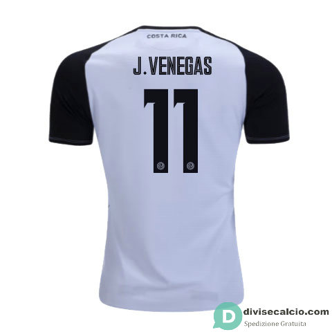 Maglia Costa Rica Gara Away 11#J.VENEGAS 2018