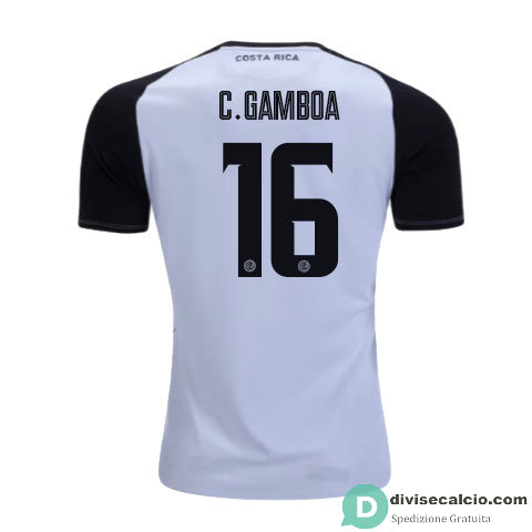 Maglia Costa Rica Gara Away 16#C.GAMBOA 2018