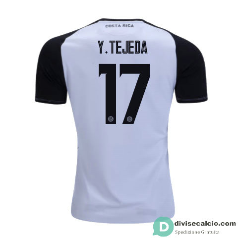 Maglia Costa Rica Gara Away 17#Y.TEJEDA 2018
