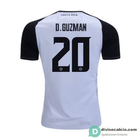 Maglia Costa Rica Gara Away 20#D.GUZMAN 2018