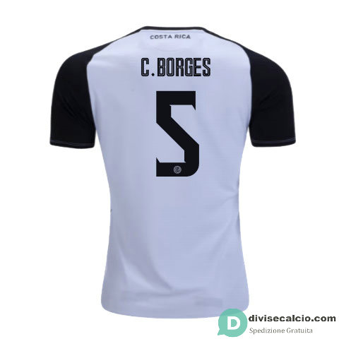 Maglia Costa Rica Gara Away 5#C.BORGES 2018