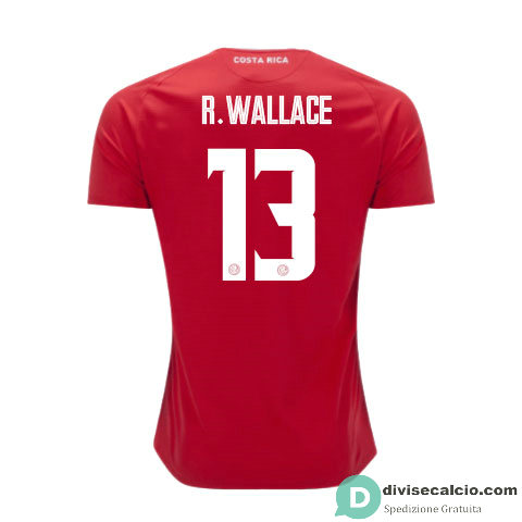 Maglia Costa Rica Gara Home 13#R.WALLACE 2018