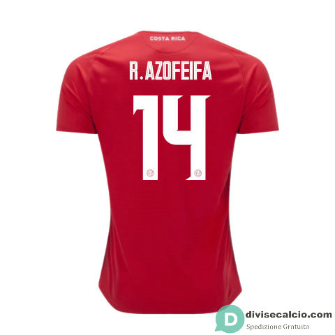 Maglia Costa Rica Gara Home 14#R.AZOFEIFA 2018