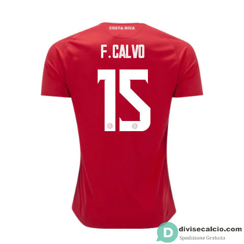 Maglia Costa Rica Gara Home 15#F.CALVO 2018