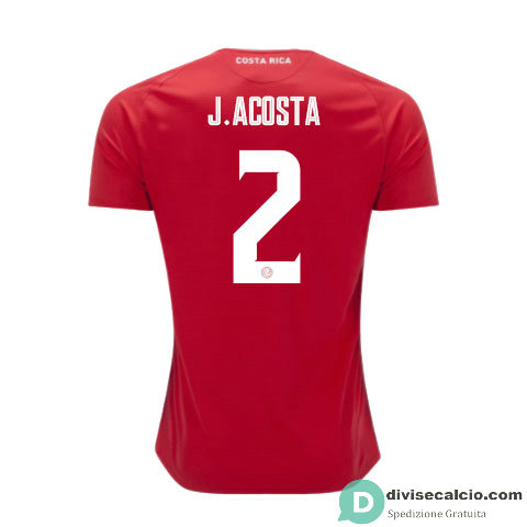 Maglia Costa Rica Gara Home 2#J.ACOSTA 2018