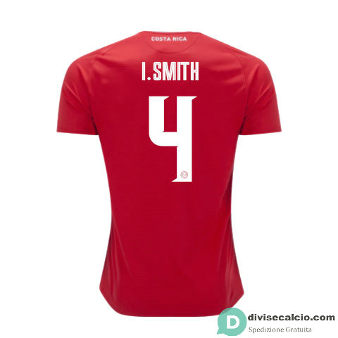 Maglia Costa Rica Gara Home 4#I.SMITH 2018