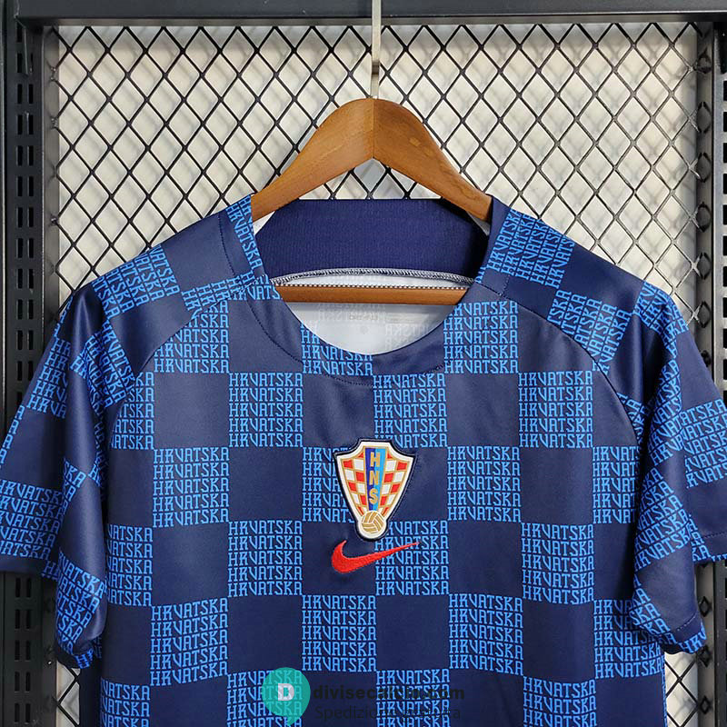 Maglia Croazia Blue 2022/2023