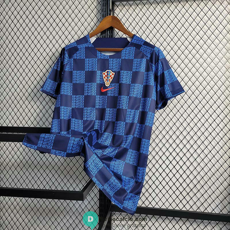 Maglia Croazia Blue 2022/2023