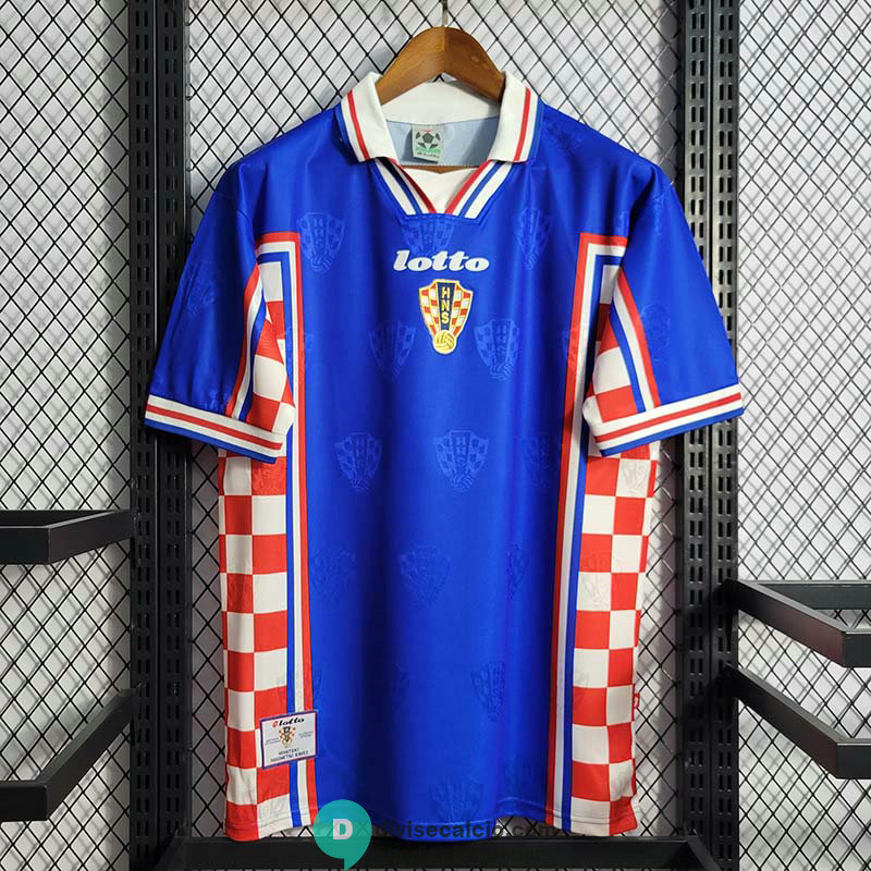 Maglia Croazia Retro Gara Away 1998/1999