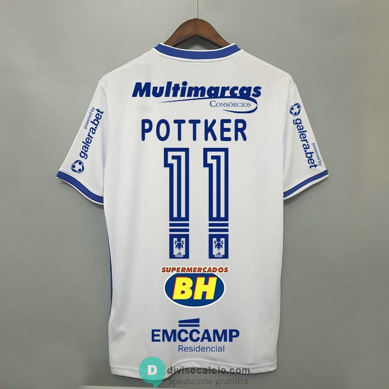 Maglia Cruzeiro Gara Away 2020/2021 All Sponsors