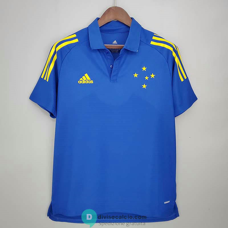 Maglia Cruzeiro Polo Blue 2021/2022