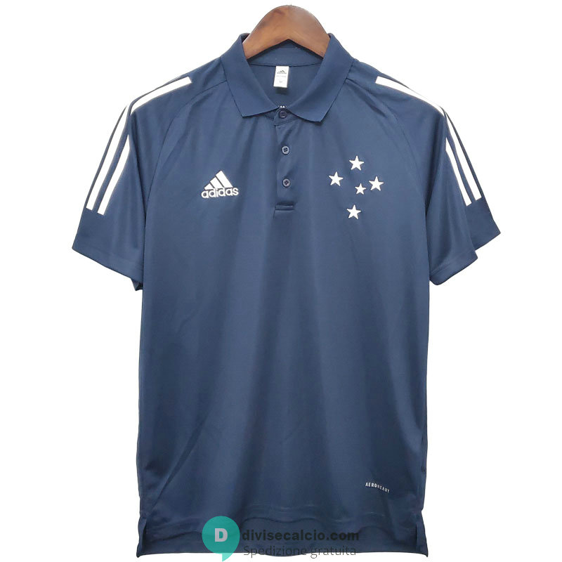 Maglia Cruzeiro Polo Royal Blue 2020/2021