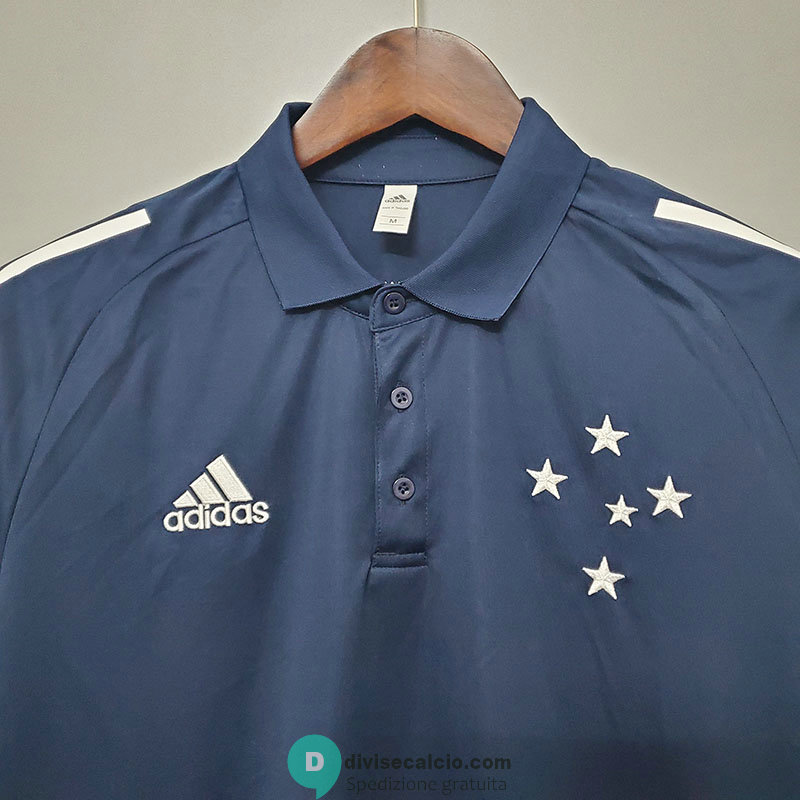 Maglia Cruzeiro Polo Royal Blue 2020/2021