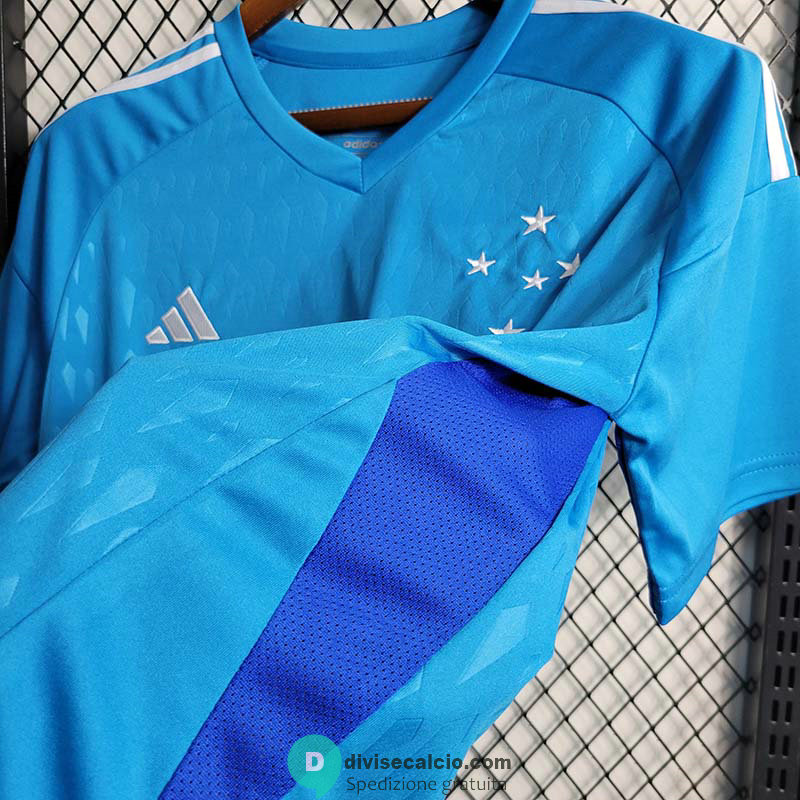 Maglia Cruzeiro Portiere Blue 2023/2024