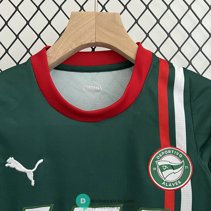 Maglia Deportivo Alaves Bambino Gara Away 2023/2024