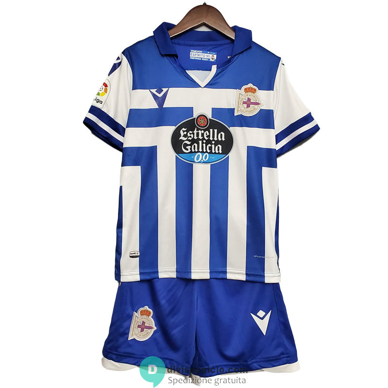 Maglia Deportivo La Coruna Bambino Gara Home 2020/2021