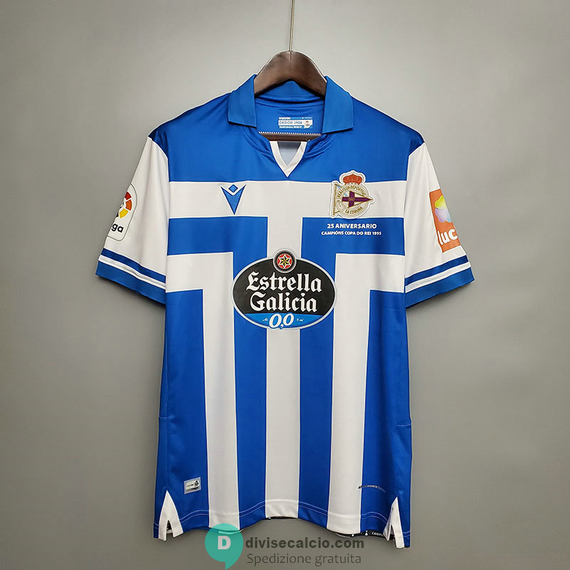 Maglia Deportivo La Coruna Gara Home 2020/2021