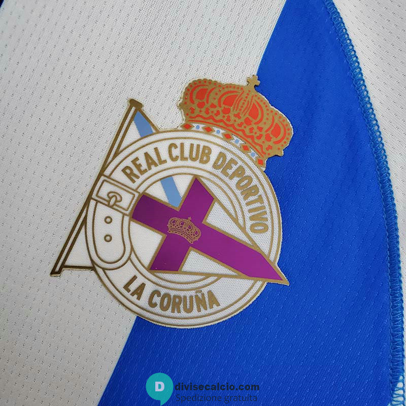 Maglia Deportivo La Coruna Gara Home 2021/2022