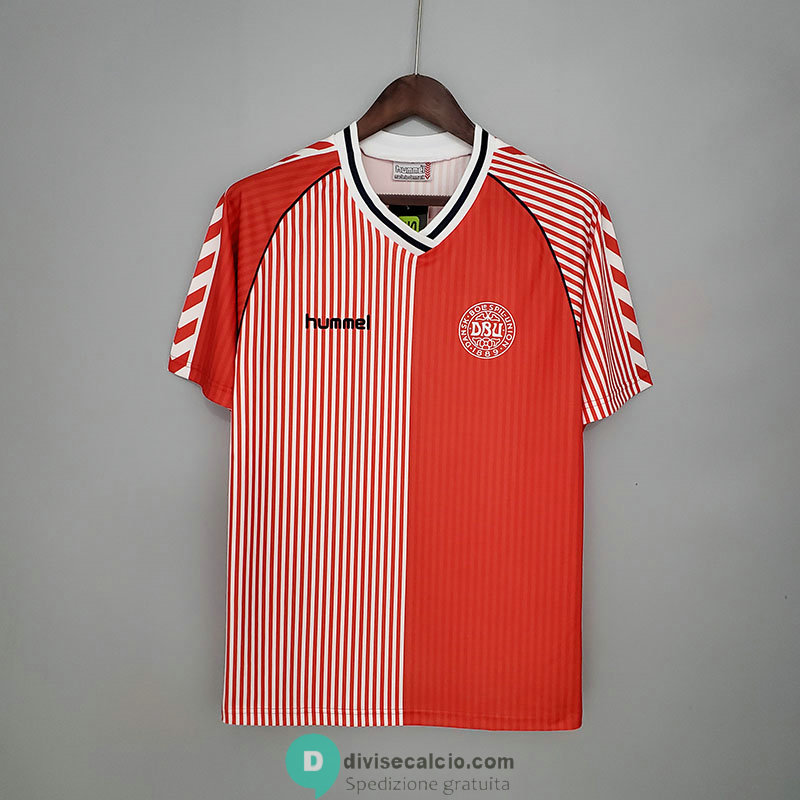 Maglia Dinamarca Retro Gara Home 1986/1987