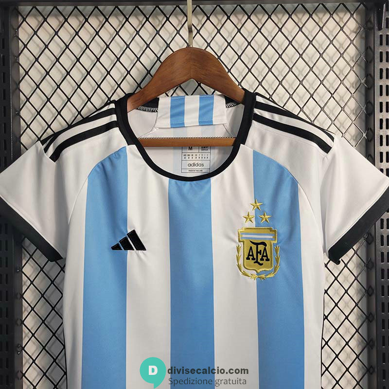 Maglia Donna Argentina 3 Star Gara Home 2022/2023