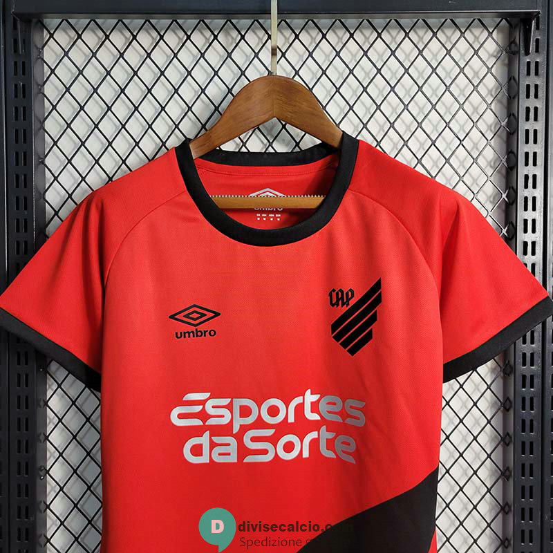 Maglia Donna Athletico Paranaense Gara Home 2023/2024